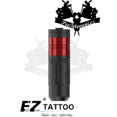 Bezdrôtový dobíjací rotačný tetovací strojček EZ EvoTech S RED 4.0 mm