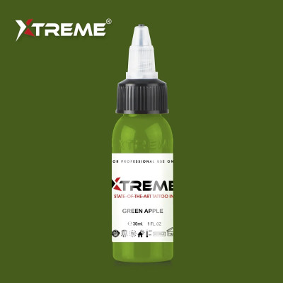 XTreme Ink - GREEN APPLE tetovacia farba 30ml